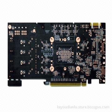 FR4 Double Sided PCB Supplier with Black Solder Mask